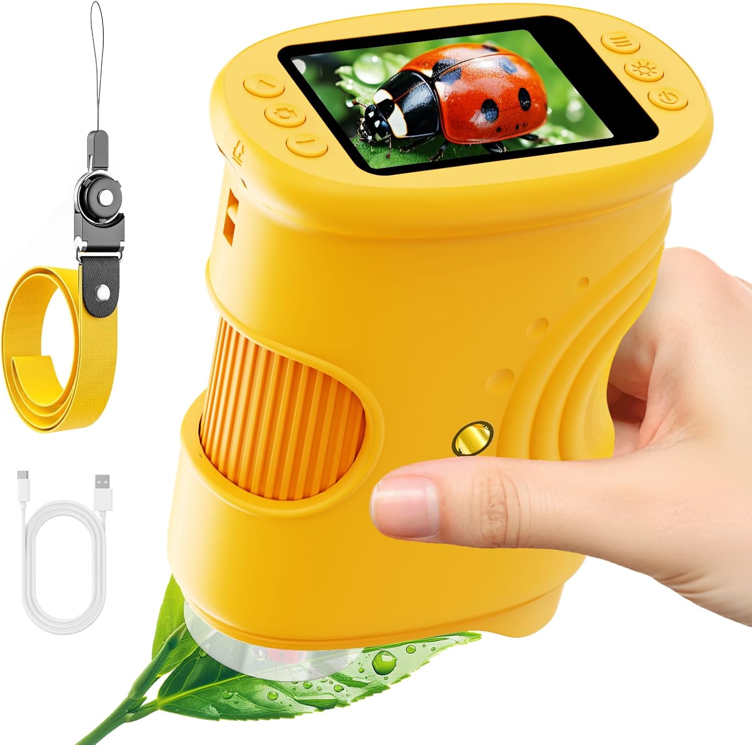 Kids Definition Of Education - Digitale Microscoop voor Kinderen 1000X Handheld