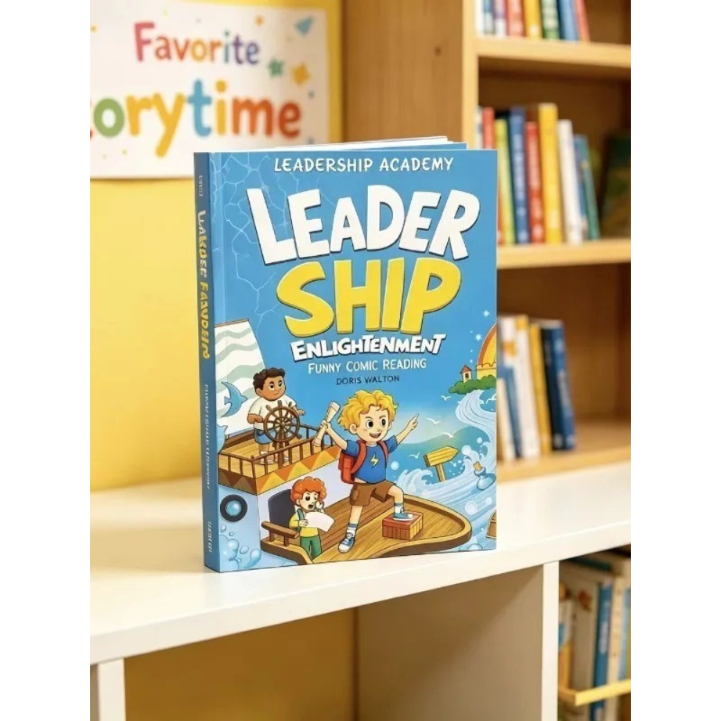Kids Education Academy - Leiderschapsverrijkende stripboek voor kinderen | Leadership