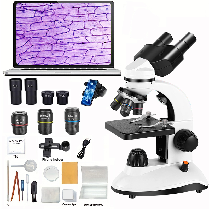 Kids Definition Of Education - Binoculaire microscoop, High Definition LED voor