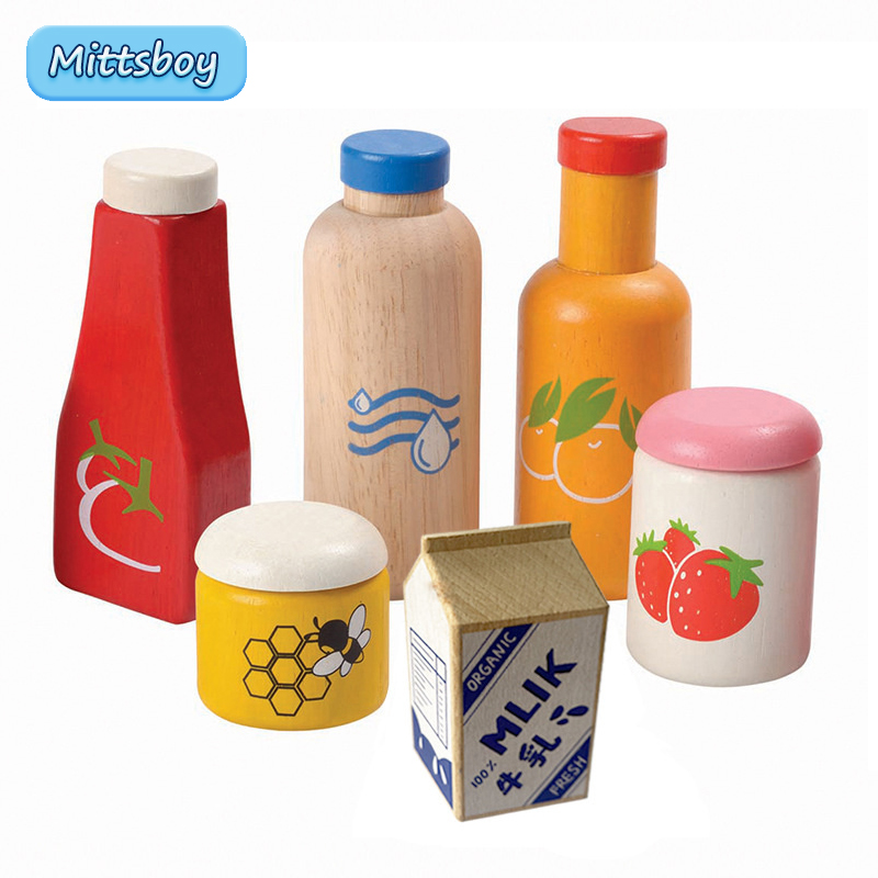 Kids Education Usa - Baby Keuken Speelgoed Houten 3D Speelgoed