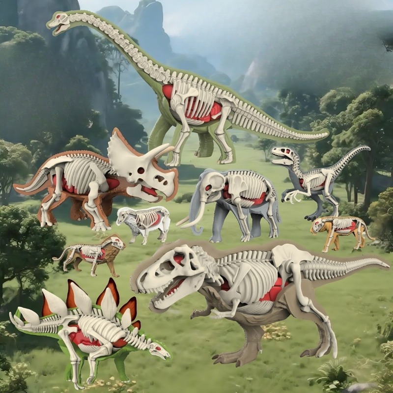 Science Kit Volcano - Piramide Kinderen Speelgoed Dinosaurus Vulkaan DIY