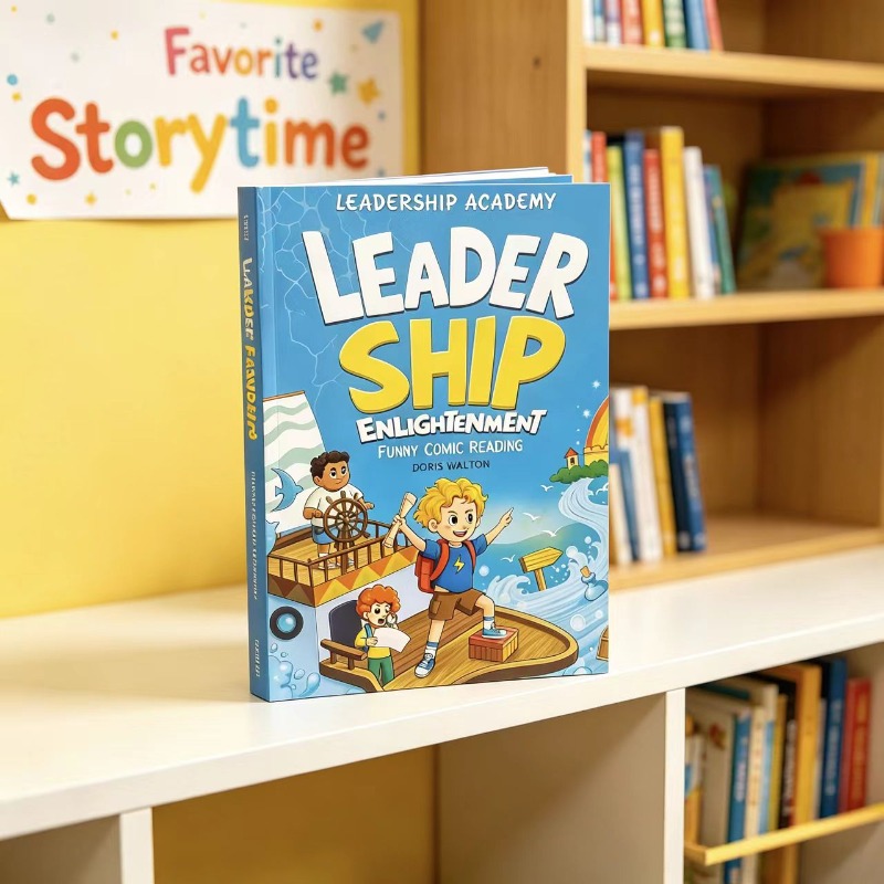 Kids Education Academy - Leiderschapsverheldering Grappige Stripboek voor Kinderen Leiderschapsacademie