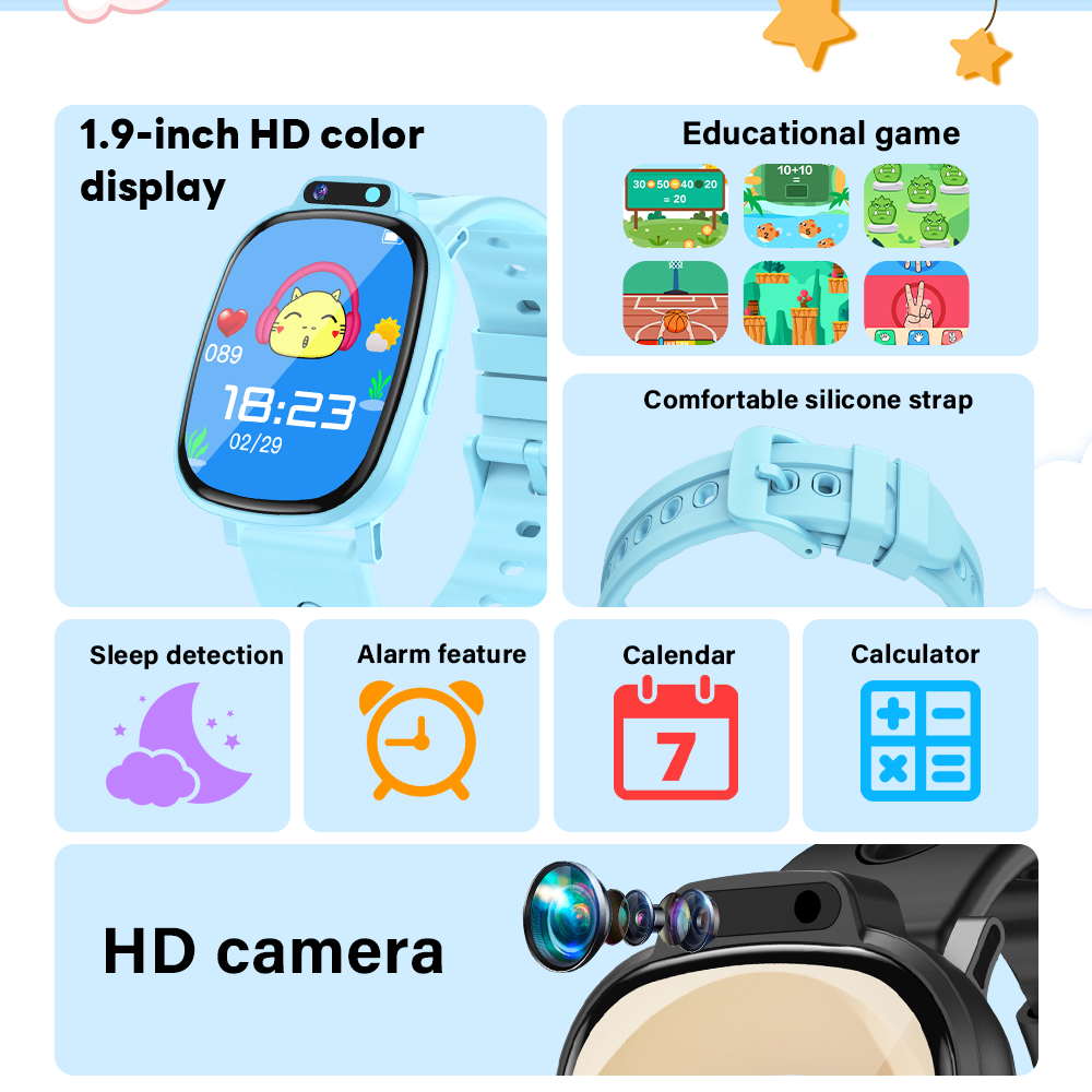 LAXASFIT Smartwatch voor kinde - Kids Education Calculator recensie en prijs