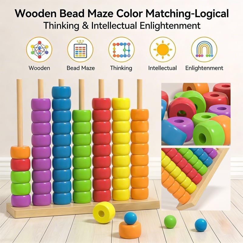 Houten Abacus Montessori Educa - Kids Education Calculator recensie en prijs