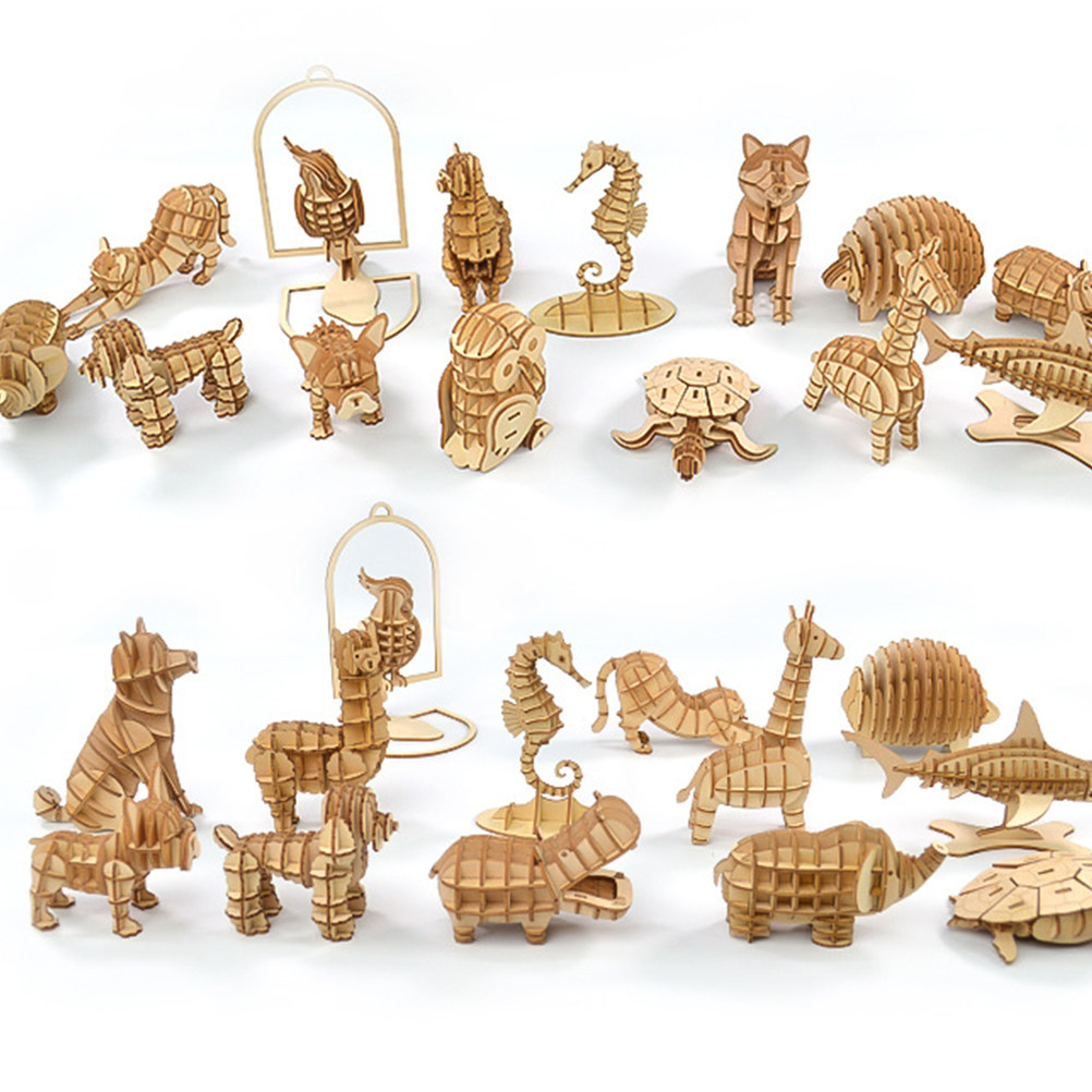 3D Kangoeroe Houten Puzzel Han - Kangaroo Kids Education recensie en prijs