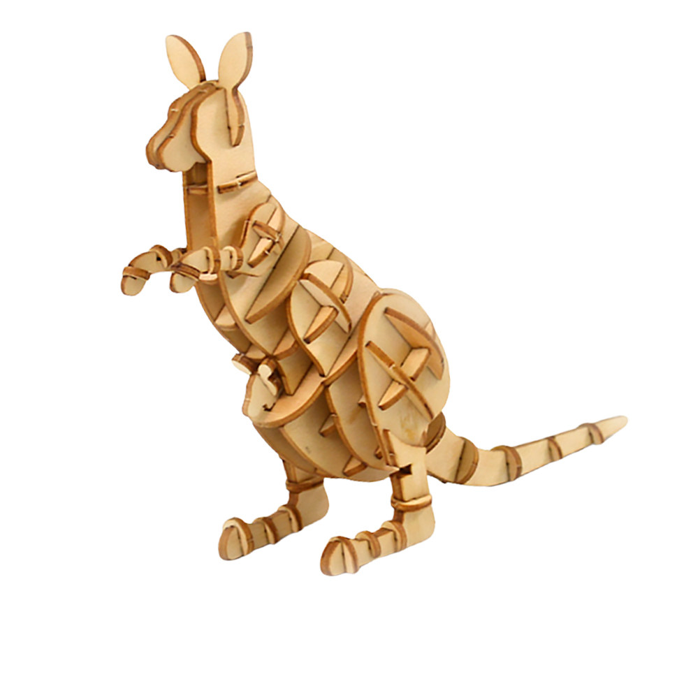 3D Kangoeroe Houten Puzzel Cre - Kangaroo Kids Education recensie en prijs