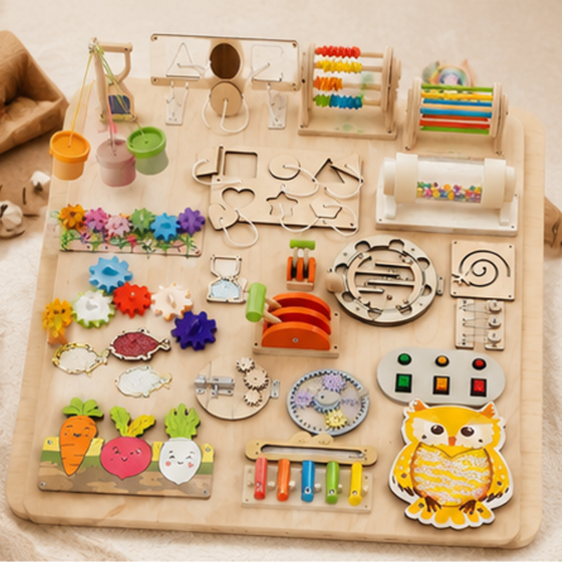 Premium Montessori Drukke Bord - Kids Education Usa recensie en prijs