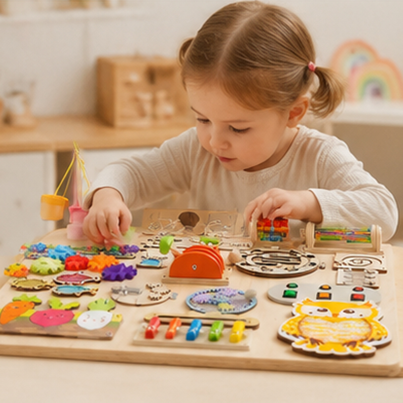 Premium Montessori Drukke Bord - Kids Education Usa recensie en prijs